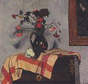 Stillleben mit Selbstportrait
